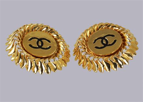 fake vs real chanel earrings|authentic vintage chanel necklace.